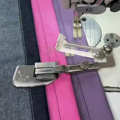 A11 Adjustable Hemming Roller Crimping Folder Binder Presser Foot For Domestic Of Flat Carhousehold Sewing Machine Accessories