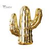 Contemporary Interior Decor Nordic Minimalist Ceramic Ornaments, Abstract Bear/Cat/Elephant/Cactus Sculpture Tabletop for Elegant Table Centerpieces