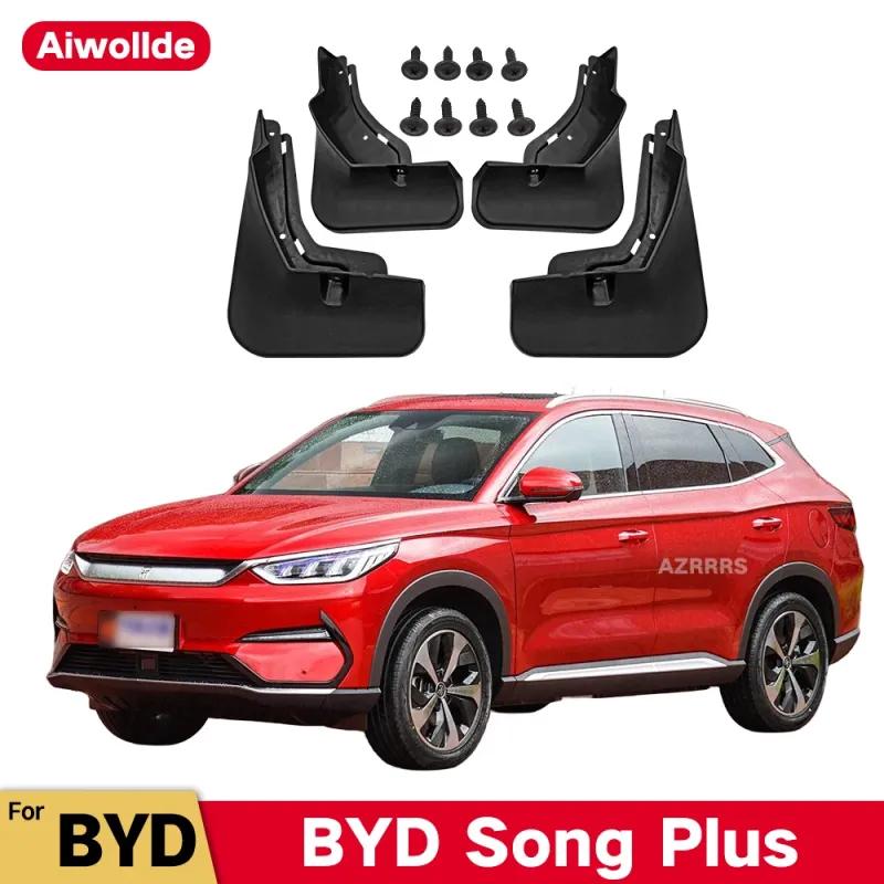 

Брызговики для Song Plus DM-i EV 2021 2022 2023 Брызговики Брызговики передние и задние колеса Fender автомобильные аксессуары