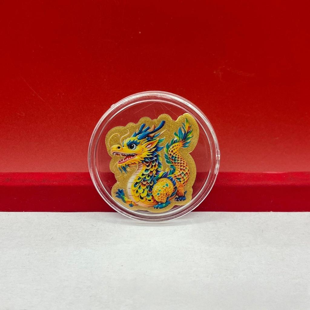 Chinese Zodiac Year of the Horse: 999 Fine Gold Mobile Phone Stickers - Festive Souvenir & Cultural Gift