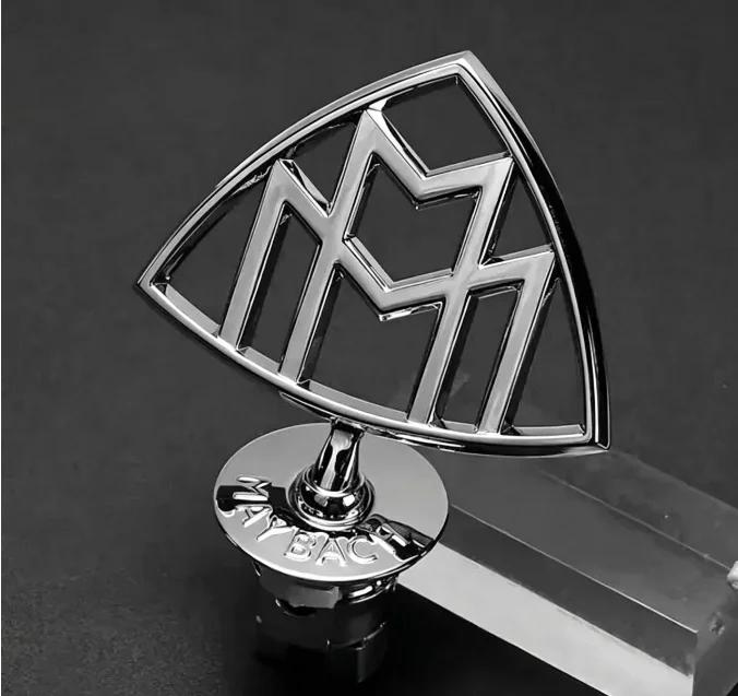 Hood Grille Chrome Star Emblem Logo Mounted Star Front Hood Ornament Mercedes Benz Amg W204 W205 W203 W211 W212 W213 W201 W210