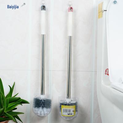 Zhongxin Round Head Long Handle Toilet Brush - No Dead Corner Design
