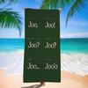 Mode Logo J-Joop.png Mikrofaserdecke Schnelltrocknende Strandtücher Übergröße Druck Super Saugfähige Pooltuchdecke