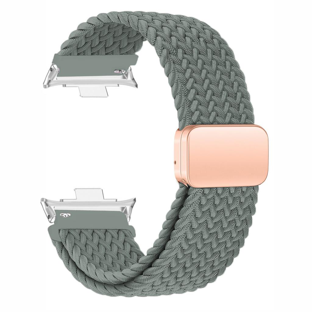 Magnetic Loop for Xiaomi Redmi Watch 4 Strap Adjustable Braided Sport Nylon Replacement belt correa bracelet Miband 8 pro band