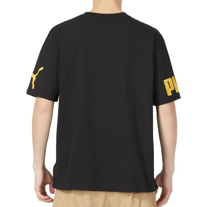 Puma Set-in Sleeve T-Shirt Men's Black 676675-01