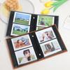 64 Pockets Instant Camera Photo Album Suede Surface PU Leather Memorial Booklet for /Fujifilm Instax Mini 12/11/EVO