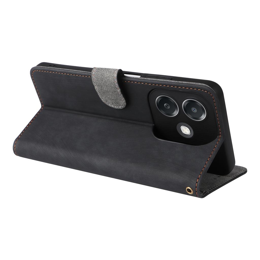 Für Oppo A3 4G/A3 5G/A3x 4G/A3x 5G/A40M 4G/A40 4G/A3i 5G/A60 5G Brieftasche Hülle RFID-Blockierung PU Leder Abdeckung Ständer Ansicht