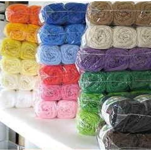 Hamanaka Acrylic Yarn HM Medium, Color No. 11 Blue (Hobby Make) (Suitable for Acrylic Scrubbers)