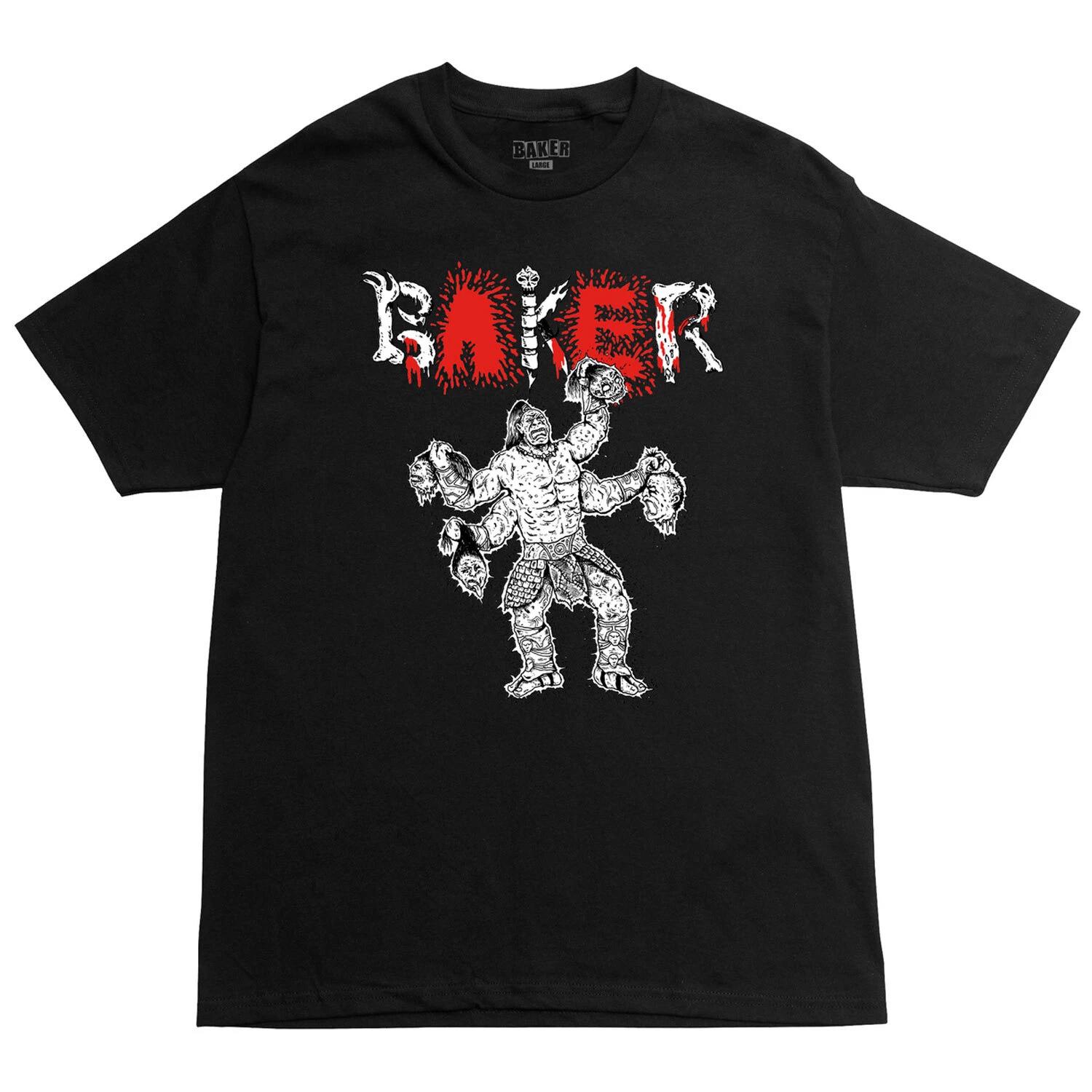 Baker Skateboards Shirt Kombat Black L