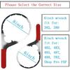 Fuel Filter Wrench for Detroit Diesel Truck and Cumm Engines, 8" Fuel Water Separator bowl Removal Tool for Davco