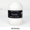4-Ply Combed Milk Cotton Yarn Ball for Babies – Soft Cotton Spun Yarn