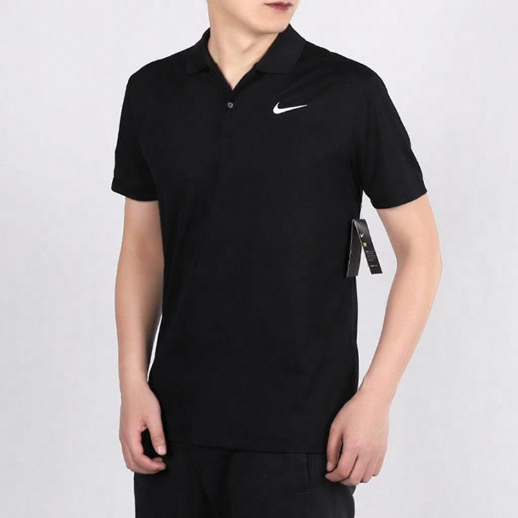Nike Dri-Fit Slim-Fit Golf Polo Shirt Men Tops Black BV0359-010