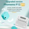 Phomemo P12 PRO Bluetooth Mini Thermal Label Printer with Inkless Lithium Battery