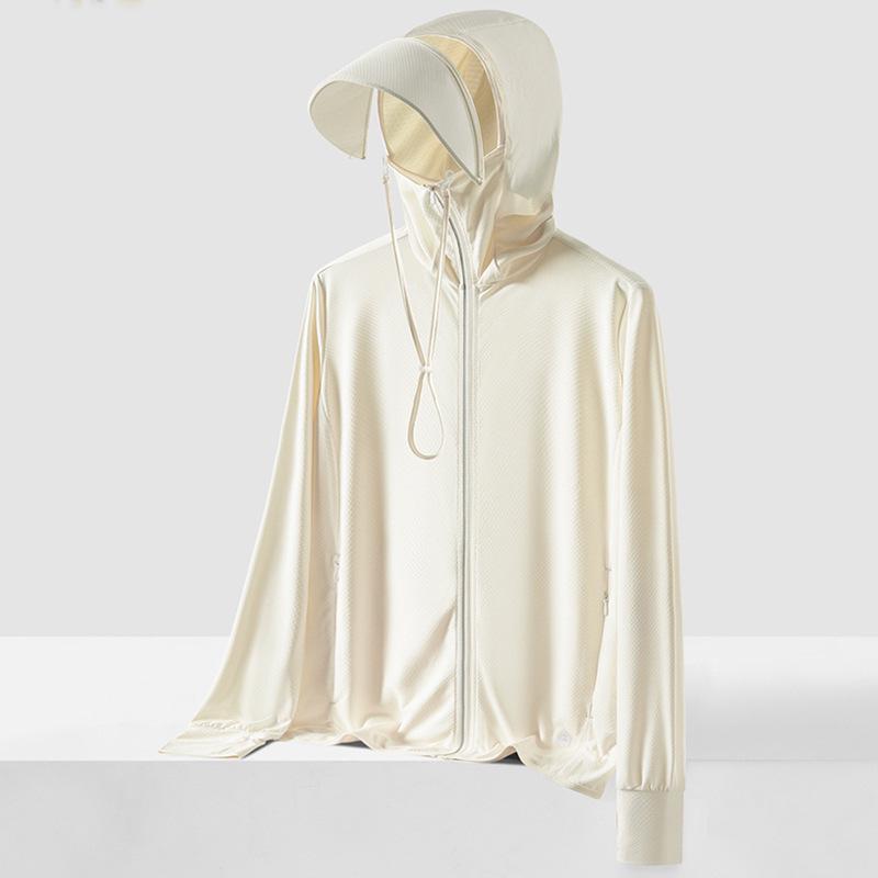 

Женская легкая куртка из ледяного шелка с защитой от УФ-лучей для летней рыбалки L