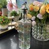 1PC Bottled Bottle Kitchen Supplies Soy Sauce Vinegar Bottle Home Decoration Hand-painted Oil Bottle Round 30x5.5cm