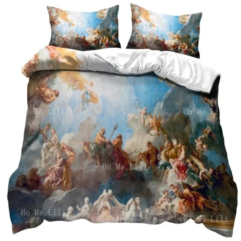 3D Jesus Duvet Cover Christian Sacred Jesus Bedding Set God Bless You Soft Quilt Cover Set KingQueen Size for Adults Women Men