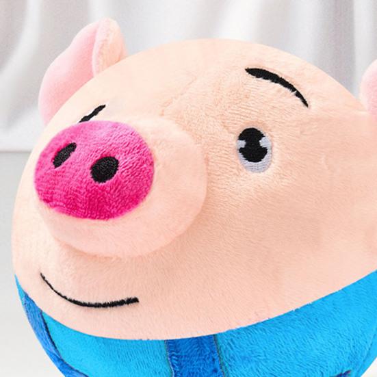 Elektrisches Plüschspringschwein-Spielzeug wiederholt, was Sie sagen, Kleinkinder, Jungen, Mädchen, pädagogisch, sprechend, singend, musikalisch, Stoffschwein, Plüschtier, interaktives Spielzeug