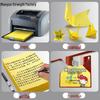 Lemon Yellow A4/A3 Thickened 80g Printing and Copy Paper, 500 Sheets - Supermarket Promotion
