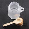 Containers with Wooden Spoon Mask Jar Bath Salt Jars Frosted Seal Bottle Refillable Bottles