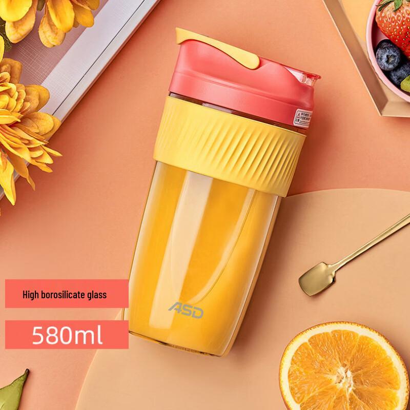 ASD Dual Drink High Borosilicate Glass Cup