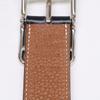 HERMES Cape Cod 32 SVHardware A-stamp Box Calf/Veau Togo Reversible belt 95 Noir / GoldUsed