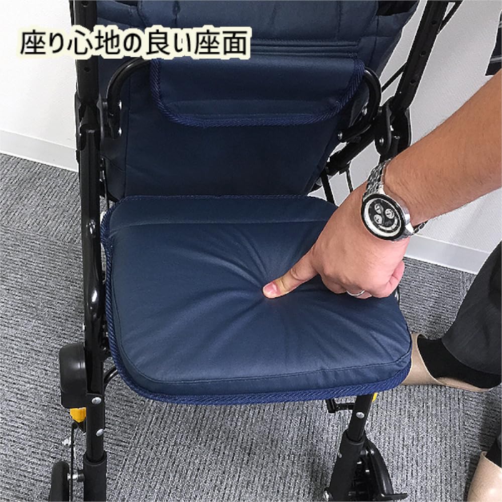 Makitec Silber Auto Ante Navy Klapp Griff Sitz Lagerung Große Kapazität U-förmigen UX-2NB