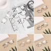 New Fashion Portable Metal Eyeglasses Frame Optical Glasses Square Glasses Spectacles
