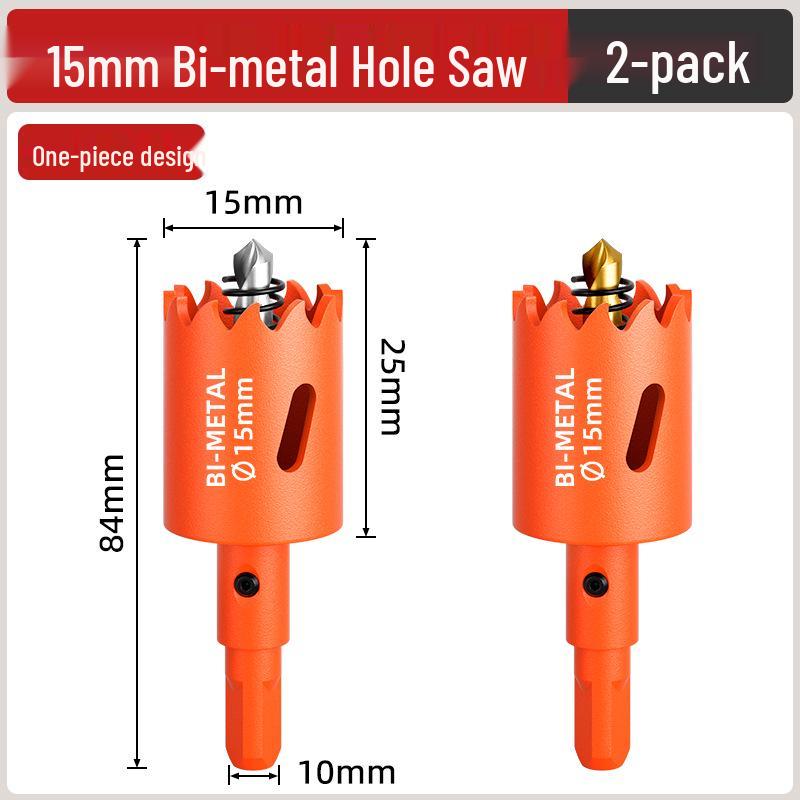 Pânză de găurit bimetalică pentru prelucrarea lemnului: Burghiu pentru Lemn, Gips-carton, Metal, Plastic și PVC - Măritor Găuri pentru Spoturi Încasetate 75mm.