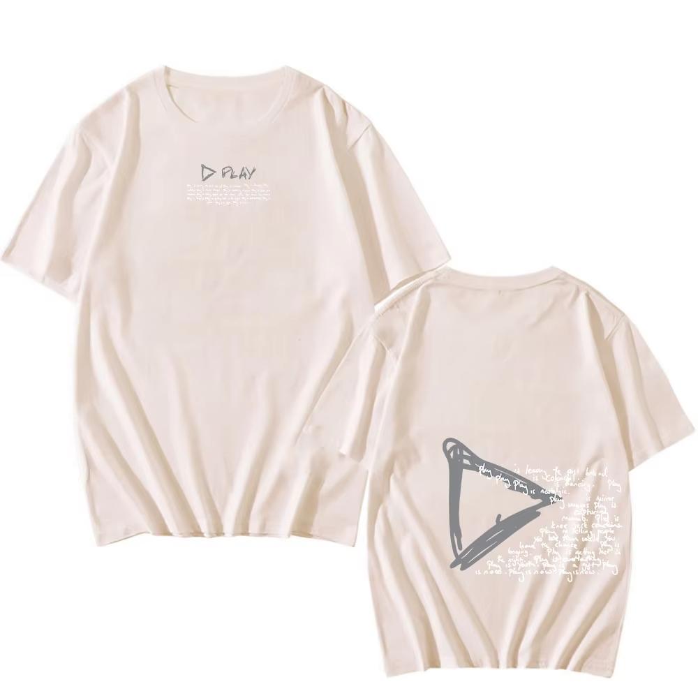 Ed Sheeran Play T-shirt NEW Album Printing Fashion 2025 Tshirts Cotton Short Sleeve Men Women T Shirts Summer Hip Hop Streetwear