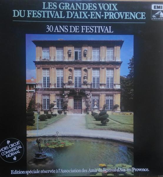 

LP Record VARIOUS - Les Grandes Voix Du Festival D aix AIX79 EMI 1979 France Classical Used