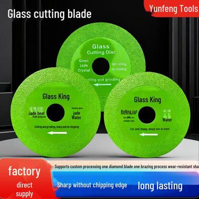 Ultra-Thin Green Diamond Cutting Disc for Glass, Jade, Wine Bottles & Ceramic Tiles