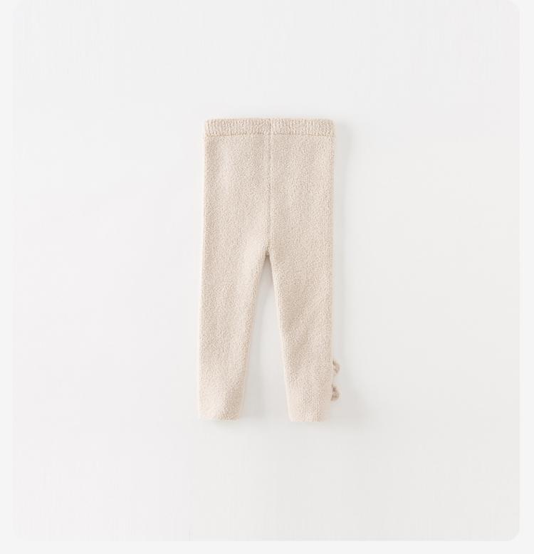 David Bella Children's Pants Autumn/Winter Girls' Snow Neil Bottom Woolen Pants Baby Outerwear Pants