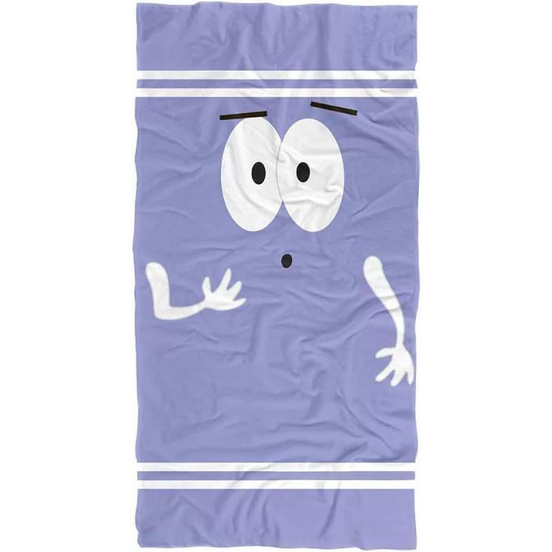 

Bathroom Expression Pattern Bath Towel Beach Towels Water Absorbing Style A,75x150cm