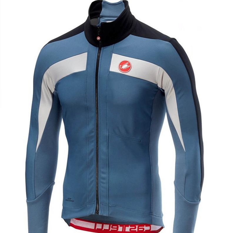 Winter Fleece To Keep Warm Cycling Clothes, Tops, Road Mountain Bikes, Men's and Women's Cycling Clothes Set