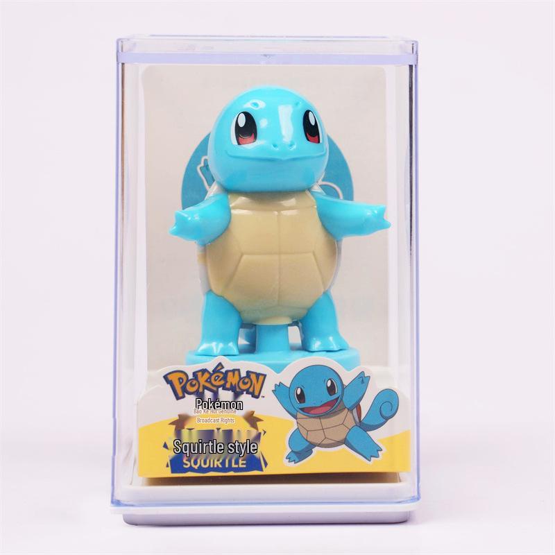 Genuine Pokémon Stamp Figurine Blind Box: Pikachu, Slowpoke, Psyduck Gift