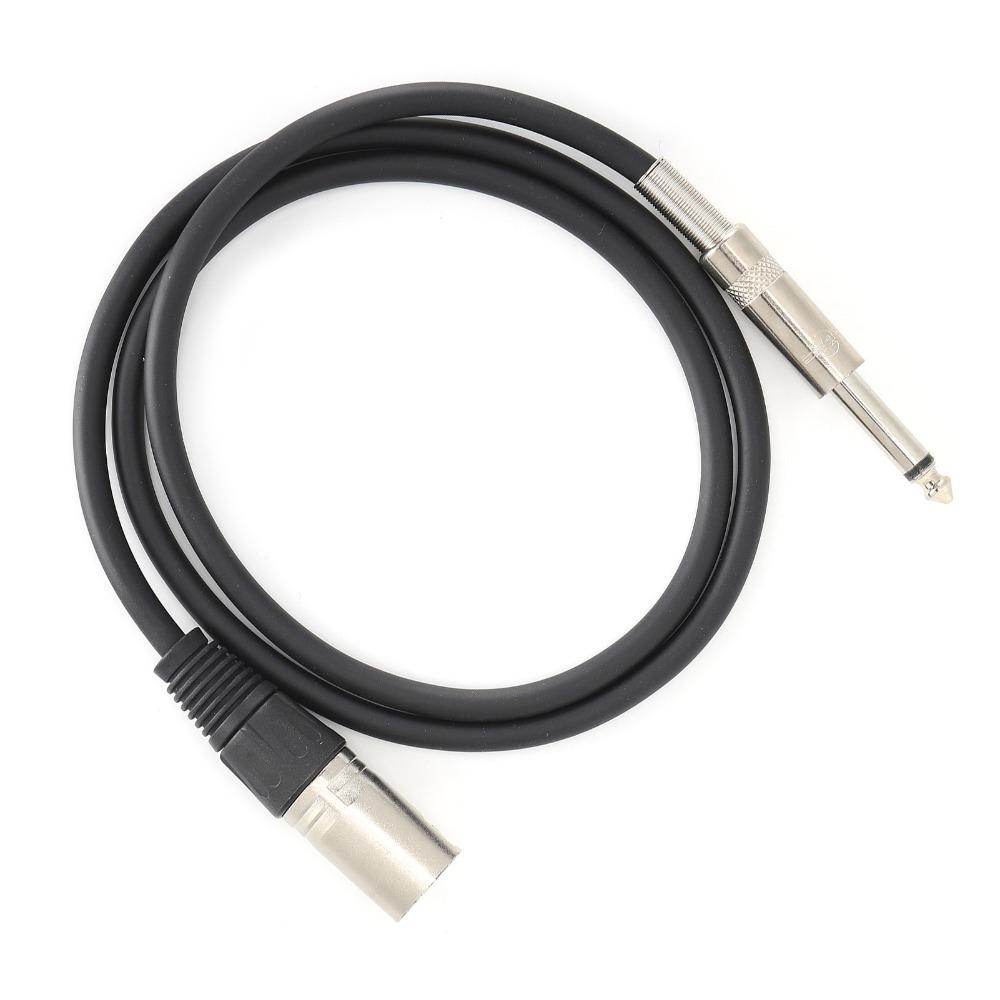3PIN XLR Male To 1/4 Inch Male 6.35mm XLR Male To TRS Jack Microphone Line Stage Setup