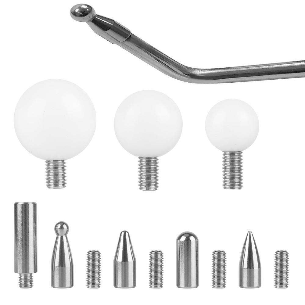 Slide Hammer Tips Rubber Hammer Hand TooL Car Dent Rod Tips Autobody Dent Removal Kit