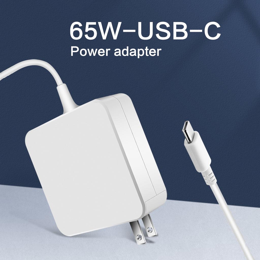 Reletech 65W USB C Laptop Power Adapter Type C Power PD Wall Fast Charger Fort MacBook Dell Huawei HP Notebook