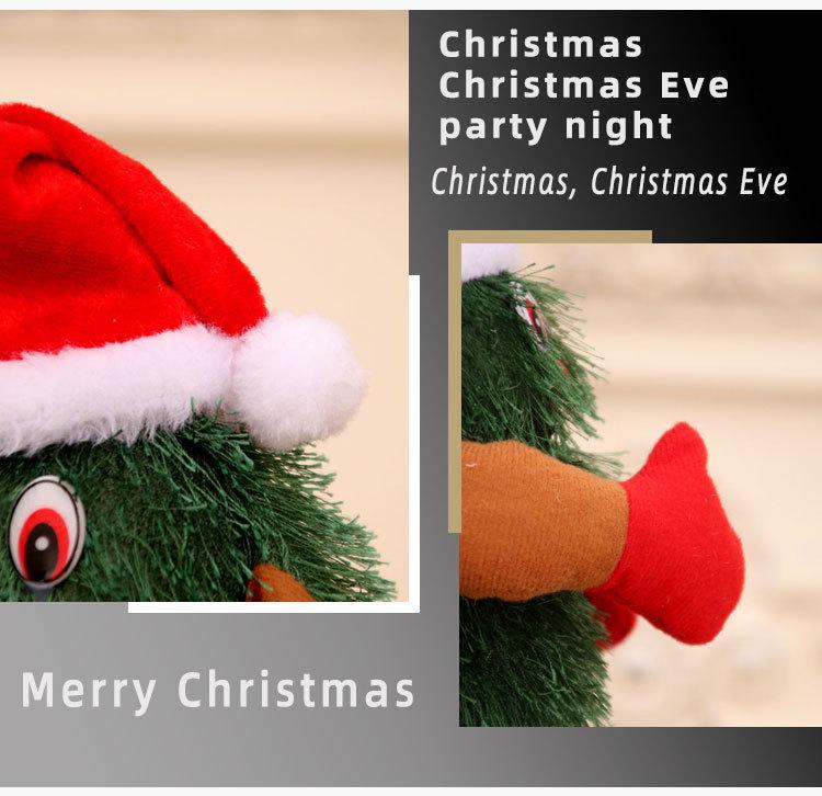 Rotating Musical Christmas Tree Figurine - Electric Festive Decoration and Gift