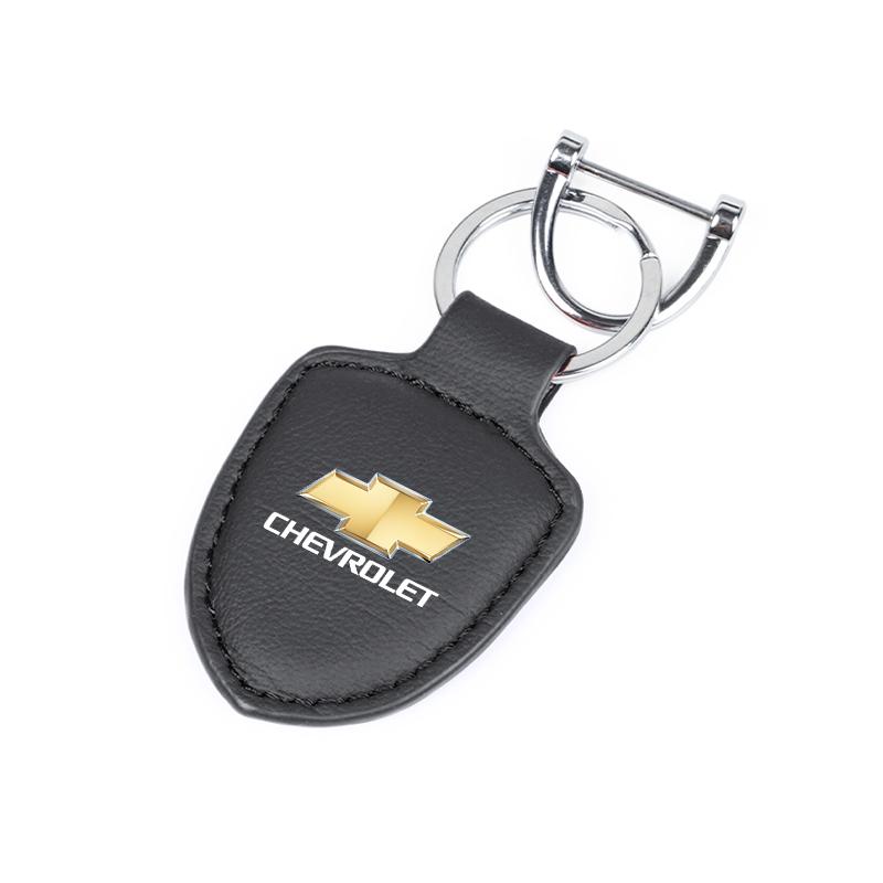 

Car Emblem Keychain styling Key Ring Accessories For Chevrolet Cruze Spark Captiva Suburban Silverado Camaro Corvette Malibu чорний