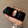 India Indian National Emble Flag Phone Case For iPhone 17,16,15,14,13,12,11,Pro,Max,Plus,E,Air,Mini Black Soft Box