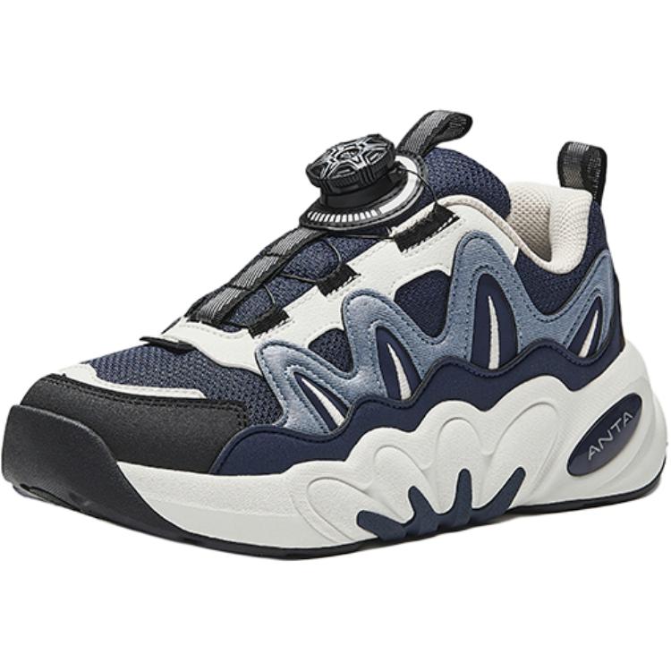 Anta Kids Fabric Casual Trendy Button Sports Running Shoes Kids Sneaker 312448810H