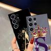 Black Soft Phone Cover Case for Samsung Galaxy S24+ S23 FE S21 S24 Plus S23+ S20 Note 20 10 S25 Ultra S22 S25+ Personalized