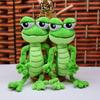 Stuffed Animals Lizard Doll Keychain Bag Pendant Lizard Green Pendant  Jewelry Backpack