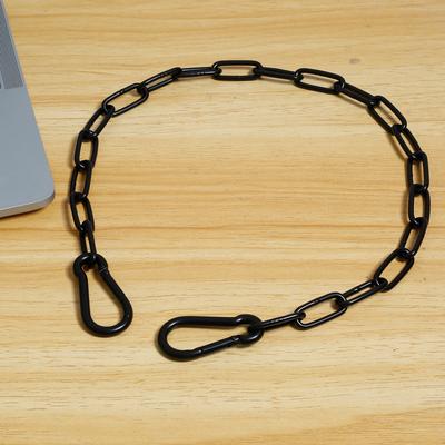 Gate Chain Lock Stainless Steel 20/39inch Gate Chain Link Lock Chain Link Gate Latch with Spring Buckle Weatherproof Outdoor