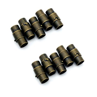 10 Pieces Bracelet Clasp Replacement Detachable Bronze Anti-corrosive Electroplated Jewelry Making Connector Part