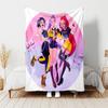 1pc Blanket Kpop Hunter7 Print Design, Lightweight Blanket for Sofa, Bed- Soft &Warm, Gift for All Seasons like Christmas, Halloween