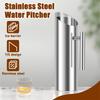 1/1.5/2L Pitcher Pot Kitchen Cold Wine Pitcher Stainless Steel Ice Jar Container Fruit Juice Pitchers Red Wine Divider Container