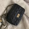 Versatile Trend Wind Crossbody Bag Women's Fashion Rhombus Chain Niche Sense One Shoulder Crossbody Small Square Bag