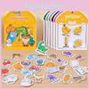 Frozen Quiet Sticker Book For Kids With Number And Color Sorting Educational Toy Characters Included